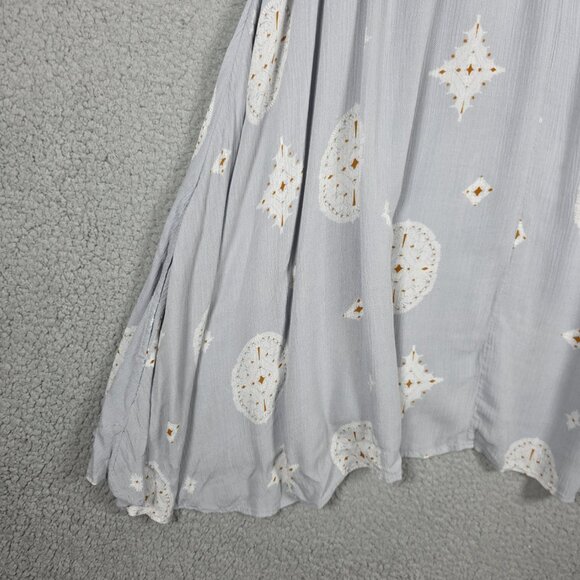 FREE PEOPLE Tree Swing Tunic Top Small Lightweight Airy Sleeveless Boho Beachy - Picture 8 of 16